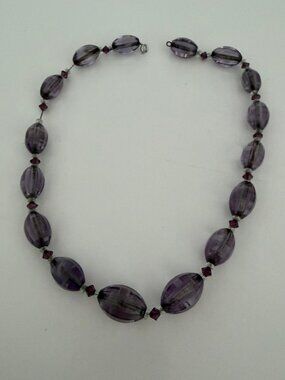 Antique Russian Amethyst Necklace from circa  1900